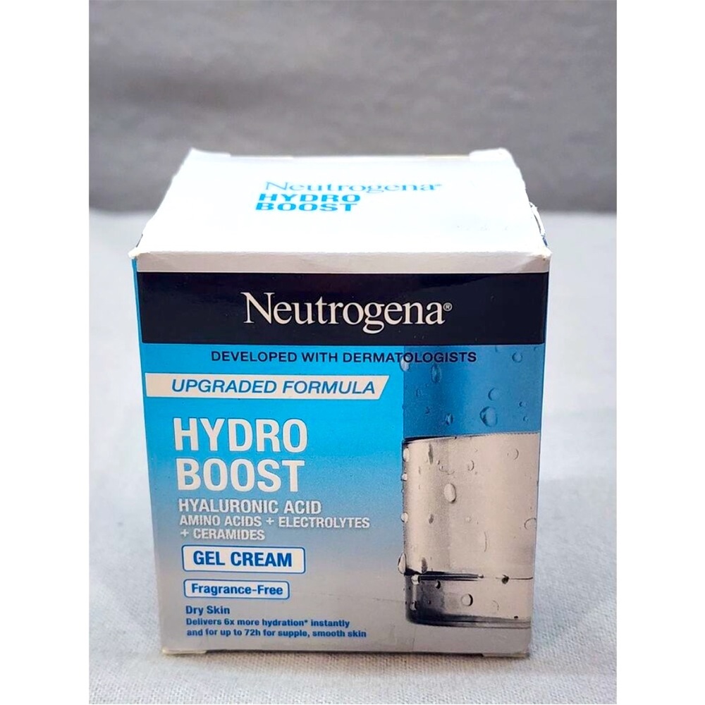 Neutrogena Hydro Boost Hyaluronic Acid Gel-Cream Fragrance-Free - Sealed